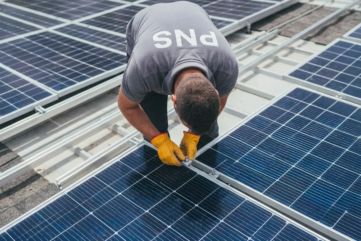 Panneaux solaires à Venelles